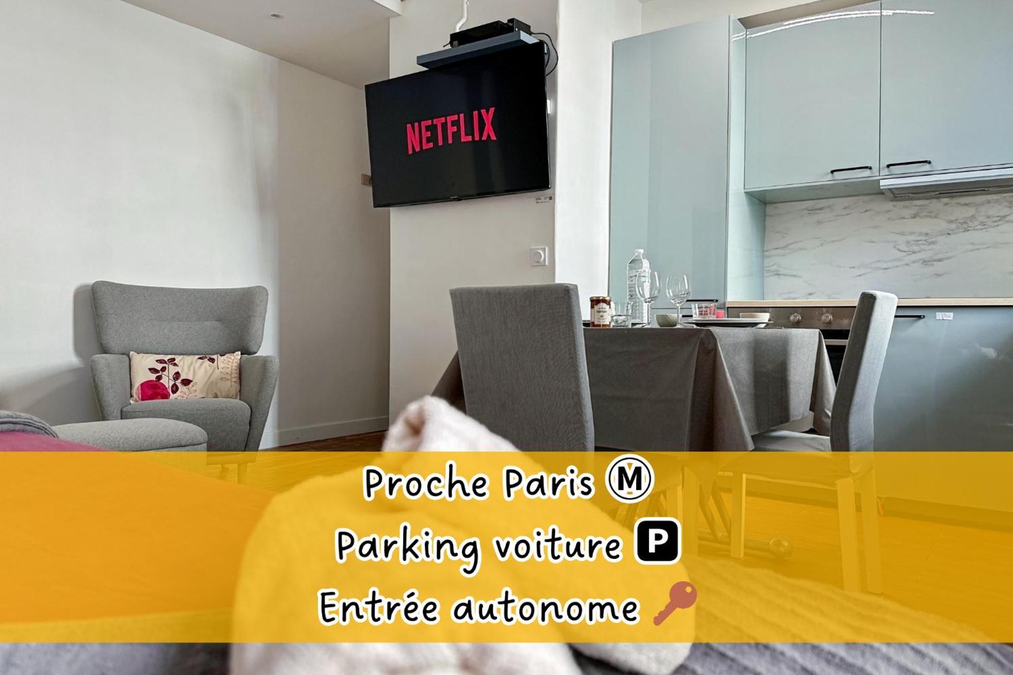 Appartement Entier Calme - Parking Free - Proche Paris Et Chateau - Wifi Hd Vincennes Esterno foto